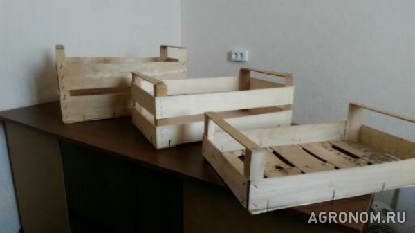Деревянные ящики из шпона для упаковки фруктов и овощей