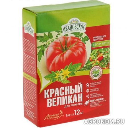«красный великан» компл. удоб-е для томатов, 1кг