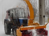 Роторный снегометатель (снегомет) амкодор офр-200.1