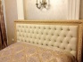 Каретная стяжка стеновые панели, изголовья кровати, мягкая мебель - фотография №2